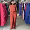 Ropa Femenina Transfronteriza Europea y Americana Verano 2026 Nuevo Estilo Elegante Top sin Mangas con Cuello Redondo y Cordón Pantalones Largos de Cintura Alta Conjunto Casual