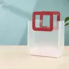Bolsa de Presente Transparente de PVC de Alta Qualidade, Bolsa Tote para Cosméticos, Bolsa Embalagem para Lembrancinhas de Casamento em Plástico, Bolsa de Presente de Aniversário