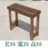 Escalones Escalones de Balcón Soporte de Flores para Balcón Escalera con Pedal de Pie Mesa de Madera Maciza Escalera Alta para Suculentas Banco de Pie Doble Capa