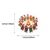 50 Pegatinas de Animales Navideños para Decorar Diarios, Fundas de Teléfono, Maletas, Impermeables, Manualidades Populares, Artículos al por Mayor