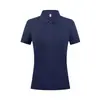 Camisa Polo Ligera de Secado Rápido para Mujer de Verano, Camiseta de Manga Corta para Deportes al Aire Libre, Ropa de Trabajo, Uniforme de Equipo con Logo Impreso