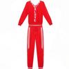 Conjunto Esportivo Casual para Mulheres 2026 Novo Estilo Europeu Amazon Slimming Cruzamento Moda Primavera e Outono Conjunto de Duas Peças