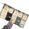 Qianzu Hilo Colección Nueva Otoño/Invierno: Calcetines de Algodón Sueltos a Media Pantorrilla para Mujer y Hombre, Tejidos a Máquina, Diseño Simple de Cintura Media, Wholesale 26