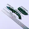 Cuchillo de fruta Boston 830 Scimitar de acero inoxidable, plegable, para exteriores, con clip trasero, para supervivencia en el campo.