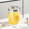 Pote Selado Grande Capacidade Grau Alimentício para Cozinha, Pote de Armazenamento Transparente Doméstico, Pote para Arroz e Grãos à Prova de Insetos e Umidade