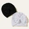 Europa y Estados Unidos gorro de bebé nuevo con lazo primavera y verano gorro indio gorro para recién nacido banda para el pelo traje venta al por mayor