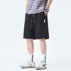Pantalones Cortos para Hombre 2026 Verano Nuevos Estilo Americano Marca de Moda Sueltos Rectos Deportivos Ropa de Trabajo Casual Pantalones de Cinco Puntos