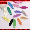 Pasador de Laca en Spray Color Macarrón Flequillo Clip Lateral Pinza Lateral Metálica Accesorio para el Cabello Colorido Sin Costuras Adorno para el Cabello