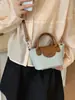 Bolso de mujer de moda con un solo hombro, modelo nuevo Otoño/Invierno 2026, color liso, bolso cruzado simple, bolso pequeño cuadrado para el día a día
