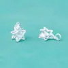 Plata de Ley S925 Estilo Ins Incrustado Circonita Estrella de Cinco Puntas Colgante Colgante de Estrella Material para Accesorios de Plata Hechos a Mano con Cuentas