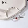 Pulsera de plata rota para niñas, plata de ley 925, marca Ping An, diseño de nicho, ideal para novias, estudiantes, San Valentín, venta al por mayor.