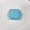 Adequado para Capa de Fone de Ouvido Airpods3, Nova Capa Bluetooth para Fone de Ouvido de 3ª Geração da Apple, Capa Fina de Silicone de Cor Sólida em Peça Única com Fivela