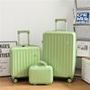 Mala de Viagem com Zíper Dropshipping Mala Trolley Estudante Forte e Durável 24 polegadas Bagagem Feminina e Masculina Mala Grande 28