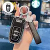 Adecuado para Cubierta de Llave Audi A3, Estuche A3, Estuche Q2L, Coche A6L, A4L Gama Alta, Carcasa Protectora Modelo Nuevo Q5L, A1 para Mujeres, A8 para Hombres, Q7
