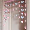 Cortina de Puerta sin Clavos Love Kitty Cat Cortina de Puerta Divisoria para Sala de Estar Cortina Decorativa de Pared Colgante para el Hogar en las Cuatro Estaciones Velcro