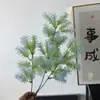 Pino Penglai Planta Verde Simulada Ramas y Hojas de Techo Fuegos Artificiales de Boda Fila de Hojas Plantas Verdes Plantas Verdes de Vainilla Flor Simulada Pino Penglai