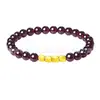 Pulseira de Cubos de Açúcar Dourados Pérolas Naturais Feminina Ouro Puro Contas Torcidas Contas de Transferência Pulseira Celebridade da Internet Estilo Quente Peça Única Dropshipping