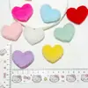 Dulces Accesorios de Peluche en Forma de Corazón DIY Materiales para Accesorios de Cabello Hechos a Mano para Niños Decoración de Ropa, Zapatos y Sombreros Accesorios de Decoración Venta al por Mayor