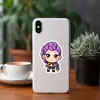 50 Piezas Pegatina Impermeable con Diseño de Grupo de Chicas Anime Cazadoras