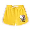 Traje de manga corta para niñas, verano 2022, estilo occidental, nuevos pantalones cortos KT Cat para niñas, casuales, de dos piezas, venta al por mayor