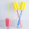 Escova para Copos, Escova para Garrafas, Escova de Cozinha, Esponja com Cabo Longo para Lavar Copos, Escova para Mamadeiras, Limpador de Copos, Escova para Copos de Água, Escova de Limpeza para Xícaras de Chá