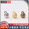 Botones Metálicos Redondos con Perlas Cosidos a Mano, Botones Estilo Chino para Trajes Tang, Hanfu, Cheongsams Tradicionales, Botones Cosidos a Mano, Jinda