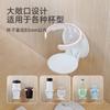 Portavasos japonés plegable para escritorio de oficina, puerta de armario, estante de almacenamiento de café sin perforaciones, soporte para vasos de agua montado en la pared para dormitorio doméstico