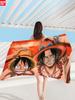 Toalla de Playa de Microfibra Fina One Piece Toalla de Baño Absorbente Estampada