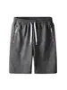 Shorts Deportivos Casuales de Verano con Bolsillo con Cremallera para Hombre, Corte Holgado, Cómodos, Transpirables, Versátiles, Diseño de Cintura Alta