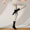 Calcetines de Yoga para Mujer Primavera y Verano, Calcetines Antideslizantes Específicos para Pilates, de Media Pantorrilla, Color Sólido, Algodón Puro, Deporte Fitness Profesional al por Mayor