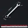 Chave de Flor de Ameixa Acabamento Espelhado de Dupla Finalidade, Chave de Boca, Ferramenta de Reparo Automotivo, Chave de Boca, Chave de Boca Fixa para Reparo Automotivo 6mm-32mm
