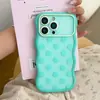 Onda Dois em Um Macaron Bolinhas Aplicável ao iPhone 17 PRO MAX Fosco Semitransparente Maçã 18 Capa de Telefone 15