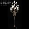 Accesorios para Bodas Arte en Hierro Galvanizado Luminosos Guía de Camino Velas de Bola Redonda Adornos Decoración de Salón de Bodas Diseño del Lugar