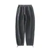 Pantalones de Chándal de Forro Polar 360g, Cómodos y Amigables con la Piel, Pantalones Casuales Cálidos, Pantalones de Pierna Recta Sueltos a la Moda, Estilo Jogger, Venta Directa del Fabricante