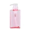 Frasco de loção de 100 ml de fábrica frasco de embalagem de gel de banho de xampu 650mlpetg frasco de loção de quarteto