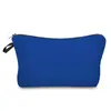 Nuevo punto venta al por mayor bolsa de almacenamiento portátil bolsa para lápices de estudiante bolsa de cosméticos de color sólido impresa para viaje a figura
