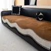 Almofada de Sofá de Chenille Fresca e Simples 2026 Novo Estilo Para Todas as Estações Antiderrapante Resistente a Arranhões de Gato Para Sofás de Couro Almofada de Assento Especial