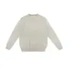 Suéter de Lana Tejido Jacquard con Hilo Flotante "30% Lana" Yutang de 330g, Cuello Redondo, Nuevo Suéter para Hombre Otoño/Invierno