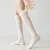 Calcetines Deportivos de Pantorrilla Ultra Delgados de Micro-Presión de Color Puro Malla Transpirable para Primavera y Verano 2026 Tenis Correr Ciclismo Fitness Calcetines de Algodón para Mujer
