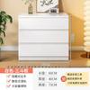 Gabinete de Noche Montado en la Pared Gabinete de Almacenamiento Sala de Estar Moderno Minimalista Gabinete con Cajones Cómoda de Cinco Cajones Estilo Crema Dormitorio