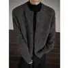 Suéter cárdigan retro americano para hombre y mujer, estilo nuevo de primavera y otoño, sentido de diseño de alta gama, top estilo perezoso, prendas de punto holgadas, ropa de abrigo