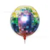 Balão de Filme de Alumínio Estilo Novo Guitarra Dançante Música Formato de Guitarra Balão de Filme de Alumínio Decoração de Aniversário Arranjo