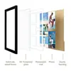 Marco de Fotos Rompecabezas DIY de Malla Múltiple para Parejas de Amazon Transfronterizo con 5 Fotos, Marco de Fotos Conmemorativo para Colgar en la Pared y de Mesa