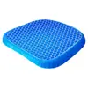 Cojín de Asiento de Gel de Panal, Cojín de Silla Transpirable, Anti-Dolor de Glúteos, Cojín de Silicona Refrigerante para Glúteos para Sentarse Mucho Tiempo en la Oficina, Cojín de Asiento para Estudiantes