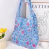 Nueva Bolsa de Pañales con Estampado de Dibujos Animados Gran Capacidad Bolsa de Compras para Supermercado Grande Linda Perro Yugui Práctica Bolsa de Protección Ambiental