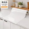 Adesivo de Cozinha Espesso à Prova de Óleo Resistente a Altas Temperaturas com Padrão de Mármore Adesivo Autoadesivo para Armário Bancada Papel Alumínio