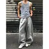 Pantalones Casuales de Pierna Ancha Holgados de Moda para Mujer 2026 Primavera Nuevos Pantalones Rectos con Cordón Pantalones Deportivos Adelgazantes