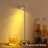 [Transfronterizo] Mesa de Comedor para Puesto con Luz Recargable de Ambiente, Lámpara de Mesa de Bar, Foco, Lámpara de Mesa, Luz de Ambiente, Luz Nocturna para Exterior de Restaurante