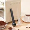 Cuchara Deslizante para Café con Mango Largo, Gran Capacidad, Redonda a Prueba de Fugas para Medición Precisa de Café en Polvo y Proteína en Polvo