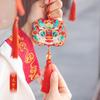 [Qian Li] Colgante de bolsita del zodiaco con bordado de animal en el cuello, accesorios Hanfu, monedero, venta al por mayor